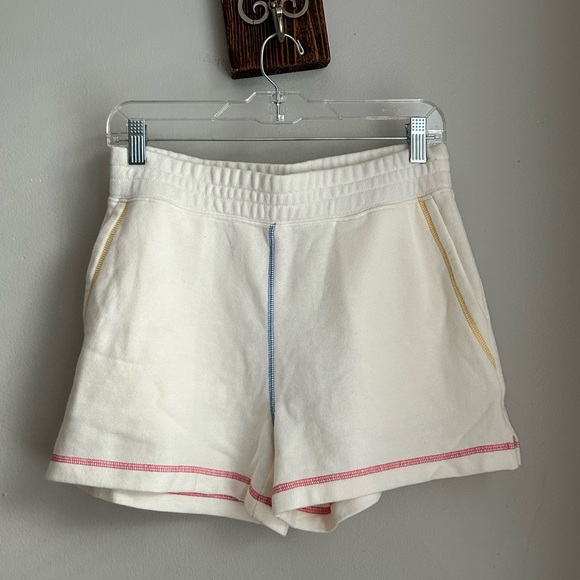 Rails Pants - Rails Jane Rainbow Stitch Cotton Knit Lounge Shorts